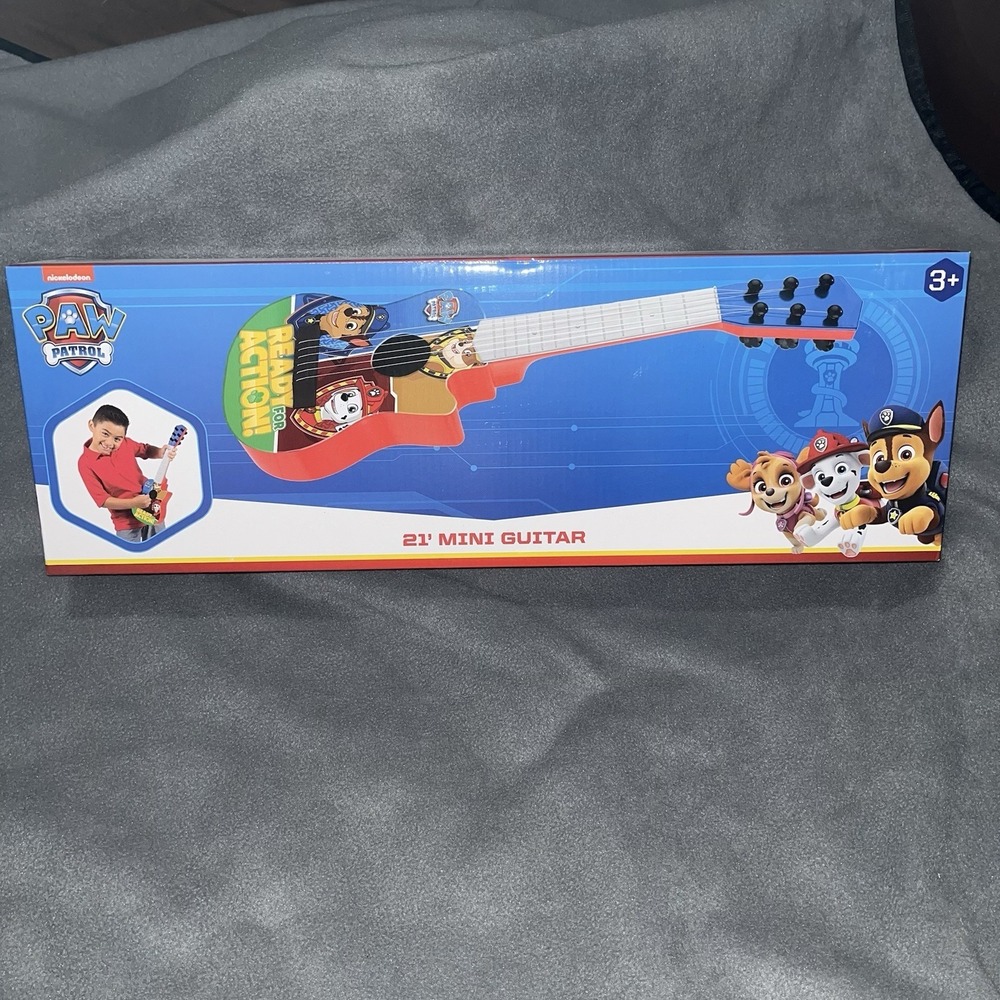 Paw Patrol 21" Mini Colorful Guitar NEW Ages 3+